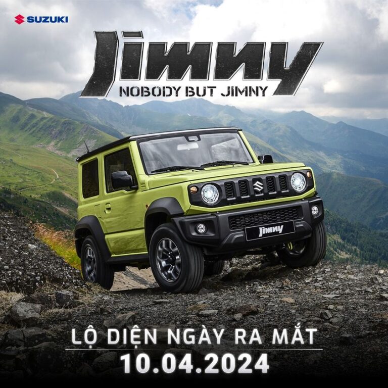 Suzuki Jimny ra mắt Việt Nam vào ngày 10/4/2024