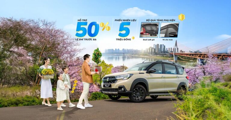 RƯỚC XẾ NHẬT, VUI ĐÓN XUÂN VỚI ƯU ĐÃI HẤP DẪN TỪ SUZUKI VINH
