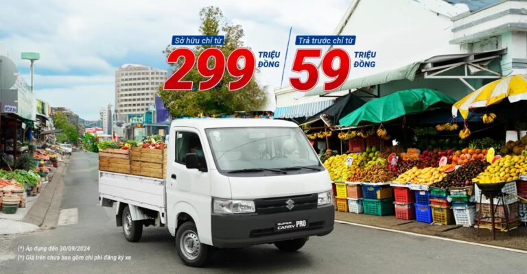 BỀN BỈ TẢI HÀNG, AN NHÀN THU LỢI CÙNG SUZUKI VINH NGHỆ AN
