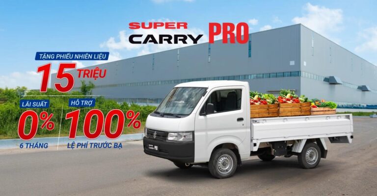 BỀN BỈ TẢI HÀNG, AN NHÀN THU LỢI CÙNG SUZUKI